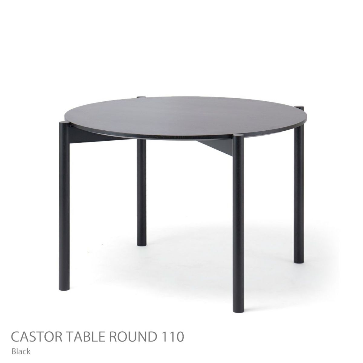 Karimoku New Standard（カリモク ニュースタンダード） / CASTOR TABLE ROUND 110（キャストールテーブル ラウンド110） / 全2色 / ダイニングテーブル
