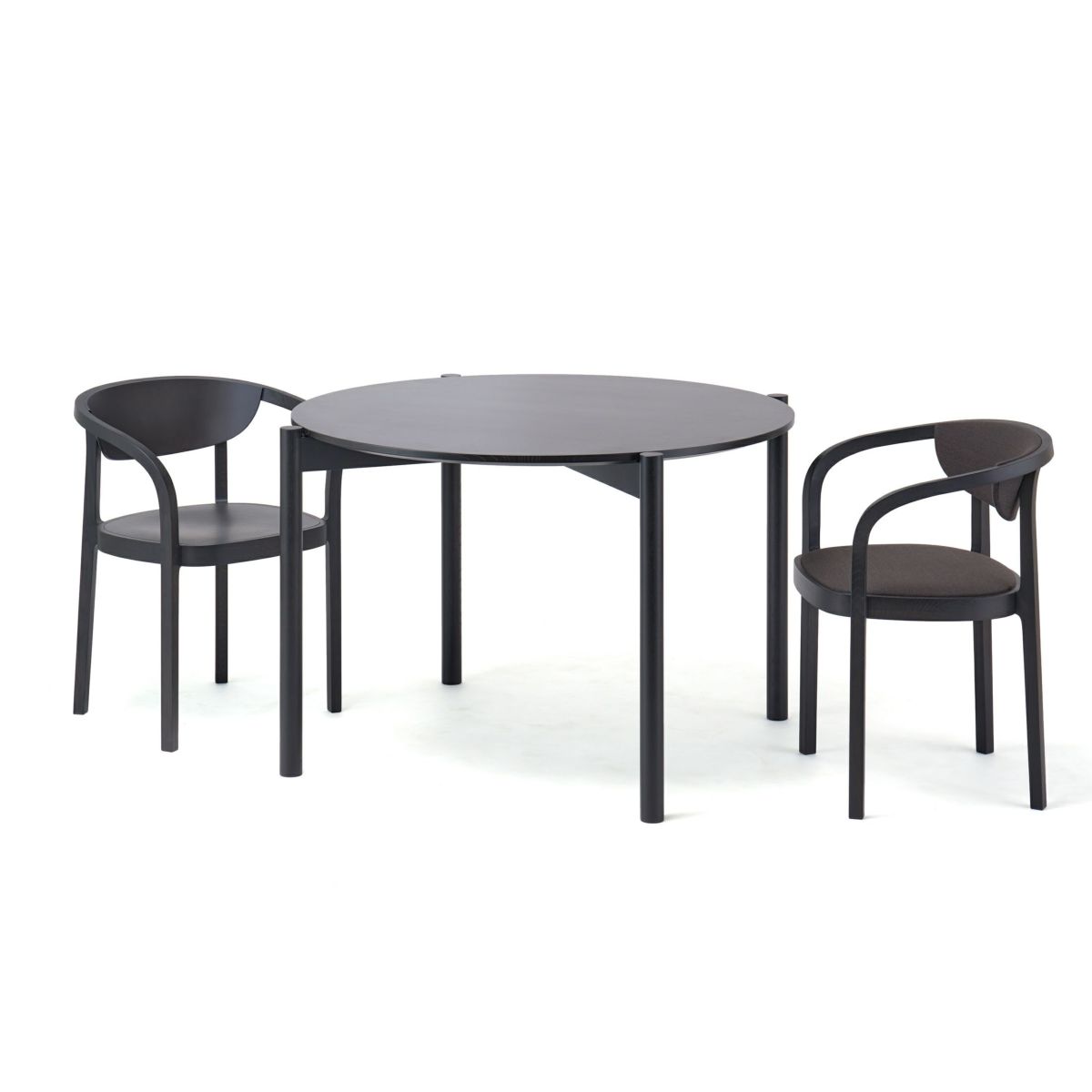 Karimoku New Standard（カリモク ニュースタンダード） / CASTOR TABLE ROUND 110（キャストールテーブル ラウンド110） / 全2色 / ダイニングテーブル