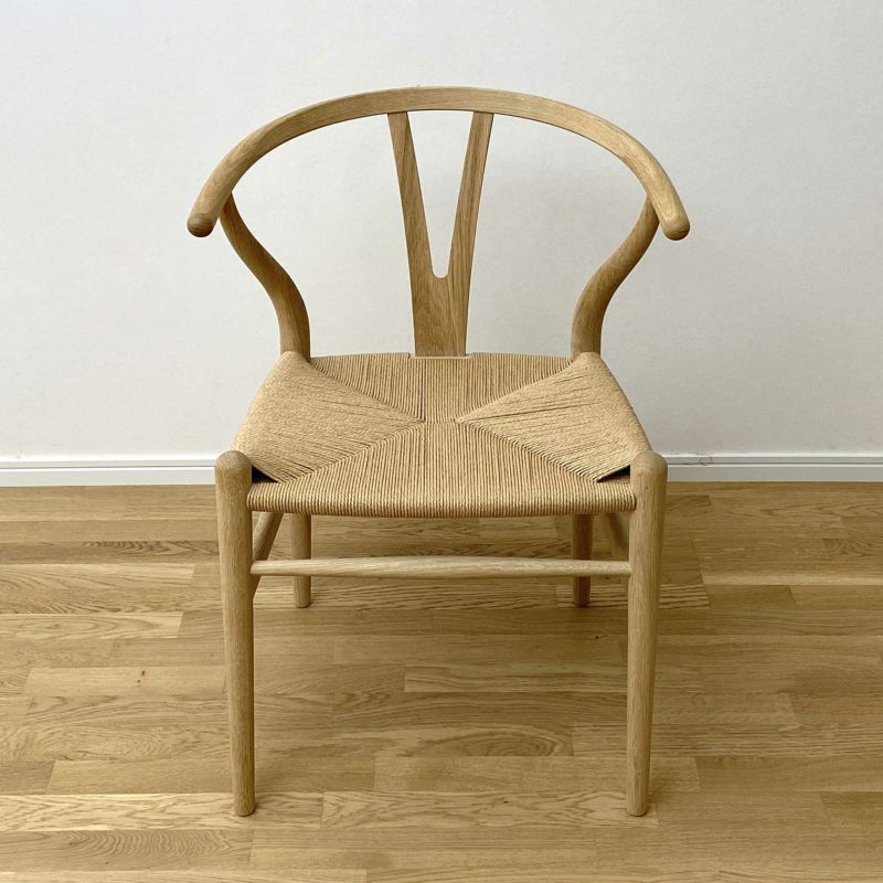 CH24 / Yチェア（ワイチェア） オーク材・ホワイトオイル仕上げ SH45cm / CARL HANSEN & SON （カール・ハンセン＆サン）