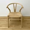 CH24 / Yチェア（ワイチェア） オーク材・ホワイトオイル仕上げ SH45cm / CARL HANSEN & SON （カール・ハンセン＆サン）