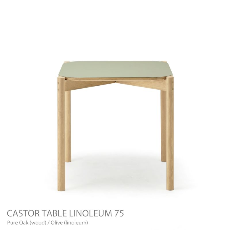 Karimoku New Standard（カリモク ニュースタンダード） / CASTOR TABLE LINOLEUM 75（キャストールテーブルリノリウム 75）