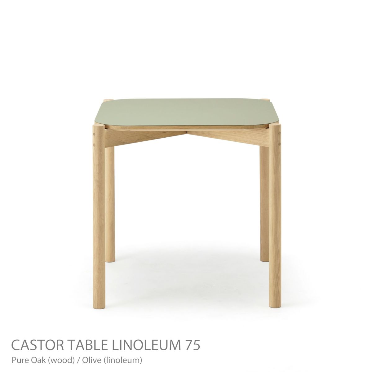 Karimoku New Standard（カリモク ニュースタンダード） / CASTOR TABLE LINOLEUM 75（キャストールテーブルリノリウム 75）