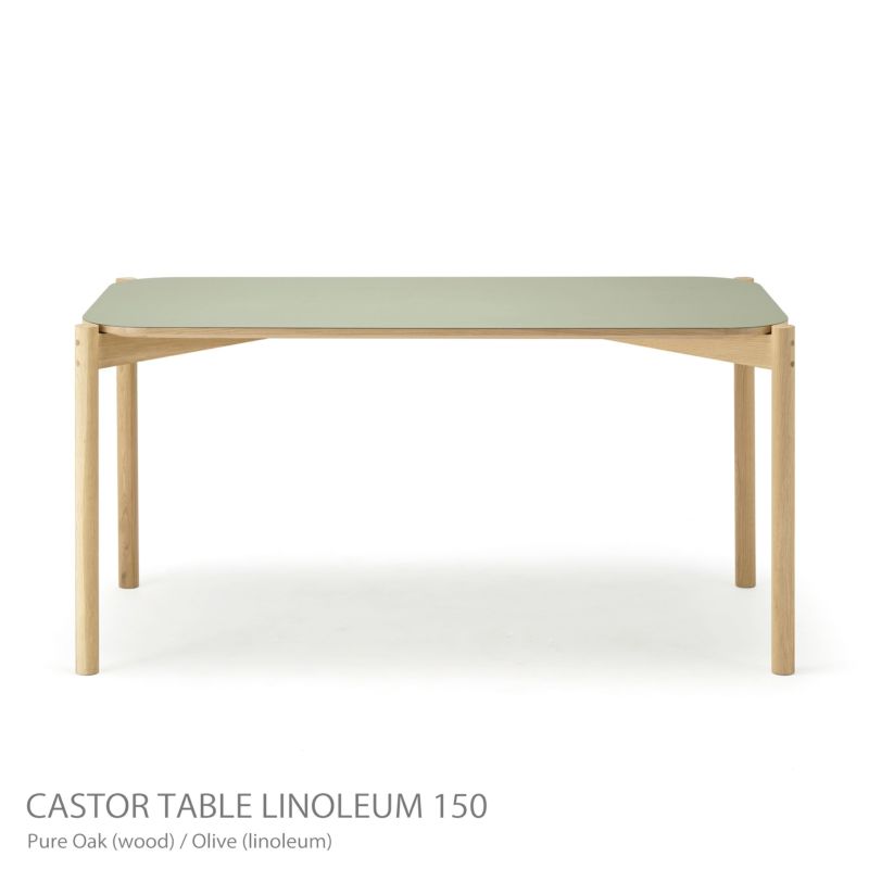 Karimoku New Standard（カリモク ニュースタンダード） / CASTOR TABLE LINOLEUM 150（キャストールテーブルリノリウム 150）