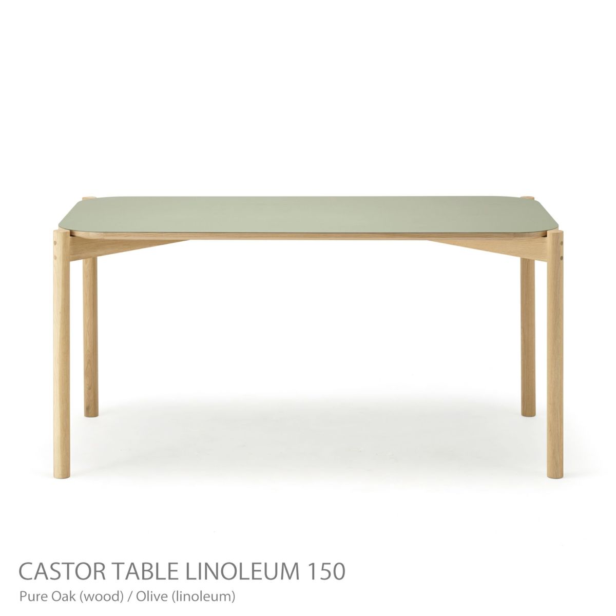 Karimoku New Standard（カリモク ニュースタンダード） / CASTOR TABLE LINOLEUM 150（キャストールテーブルリノリウム 150）
