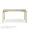 Karimoku New Standard（カリモク ニュースタンダード） / CASTOR TABLE LINOLEUM 150（キャストールテーブルリノリウム 150）