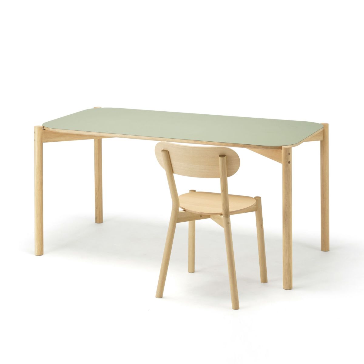 Karimoku New Standard（カリモク ニュースタンダード） / CASTOR TABLE LINOLEUM 150（キャストールテーブルリノリウム 150）