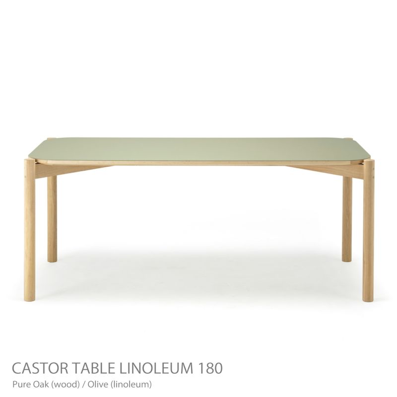 Karimoku New Standard（カリモク ニュースタンダード） / CASTOR TABLE LINOLEUM 180（キャストールテーブルリノリウム 180）