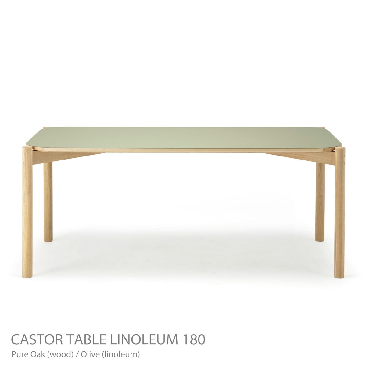 Karimoku New Standard（カリモク ニュースタンダード） / CASTOR TABLE LINOLEUM 180（キャストールテーブルリノリウム 180）