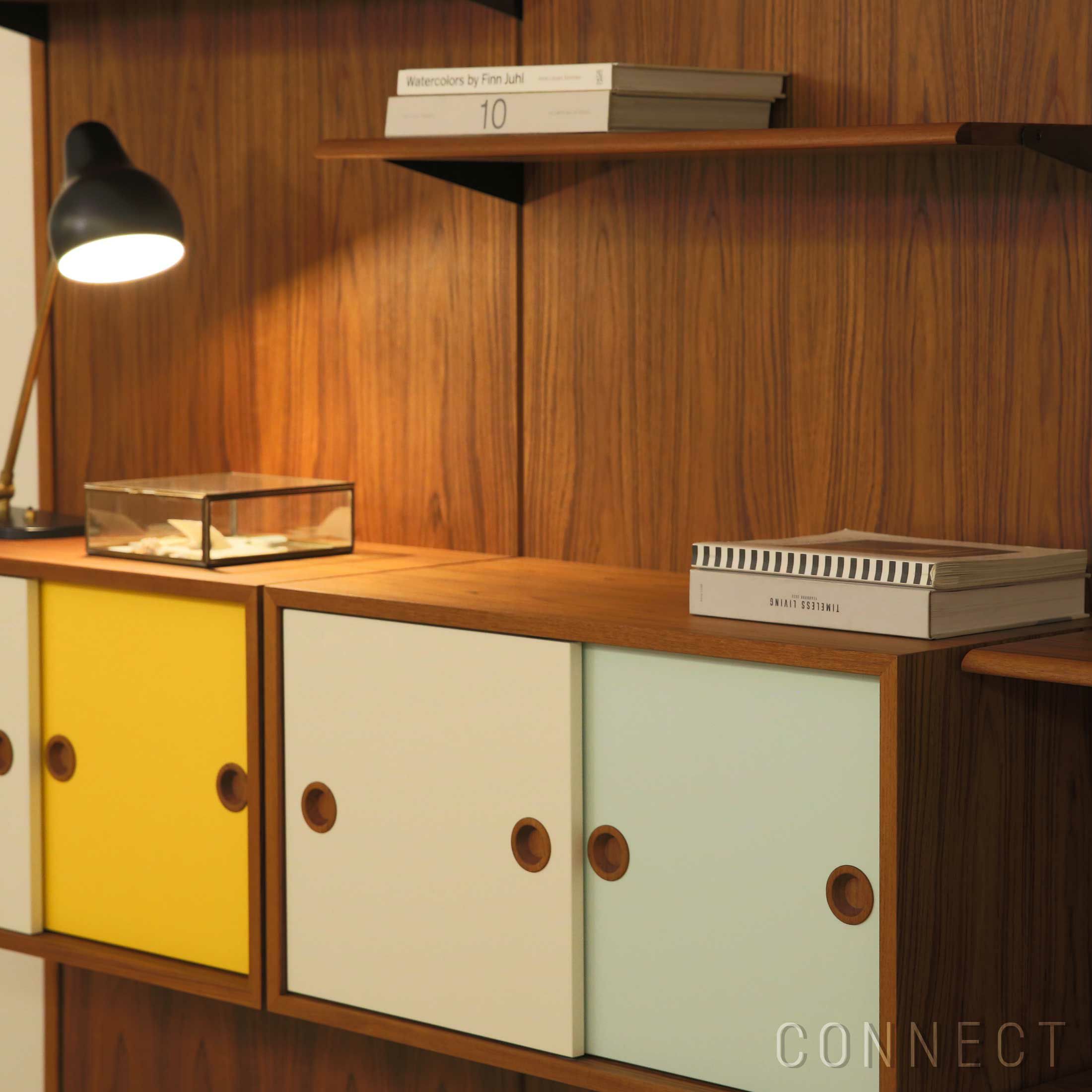 HOUSE OF FINN JUHL（ハウス・オブ・フィンユール） / PANEL SYSTEM（パネルシステム） / パネル＋シェルフ＋カップボード / 壁面収納