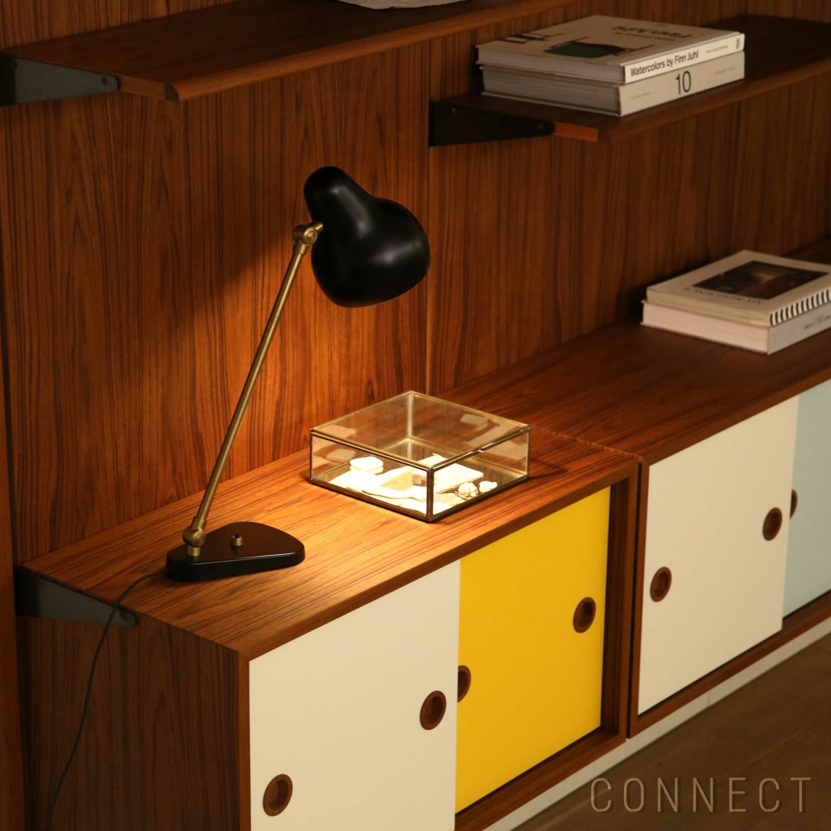 HOUSE OF FINN JUHL（ハウス・オブ・フィンユール） / PANEL SYSTEM（パネルシステム） / パネル＋シェルフ＋カップボード / 壁面収納