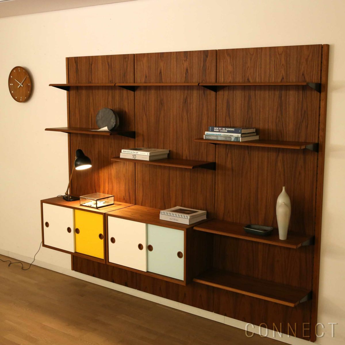 HOUSE OF FINN JUHL（ハウス・オブ・フィンユール） / PANEL SYSTEM（パネルシステム） / パネル＋シェルフ＋カップボード / 壁面収納