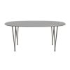 FRITZ HANSEN（フリッツ・ハンセン） / TABLE SERIES（テーブルシリーズ）B616 / スーパー楕円テーブル / グレーエフェソ / ブラウンブロンズ脚