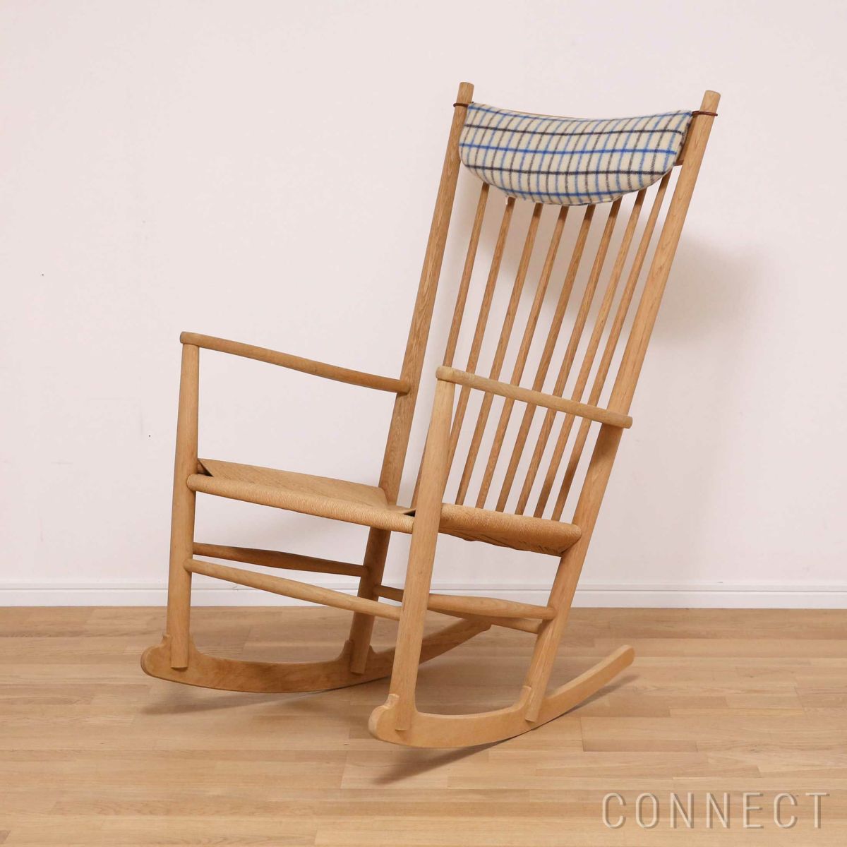 FREDERICIA（フレデリシア） / J16 Rocking Chair（ロッキングチェア） / Model 16000 / オーク材・ソープ仕上げ / クッション付き