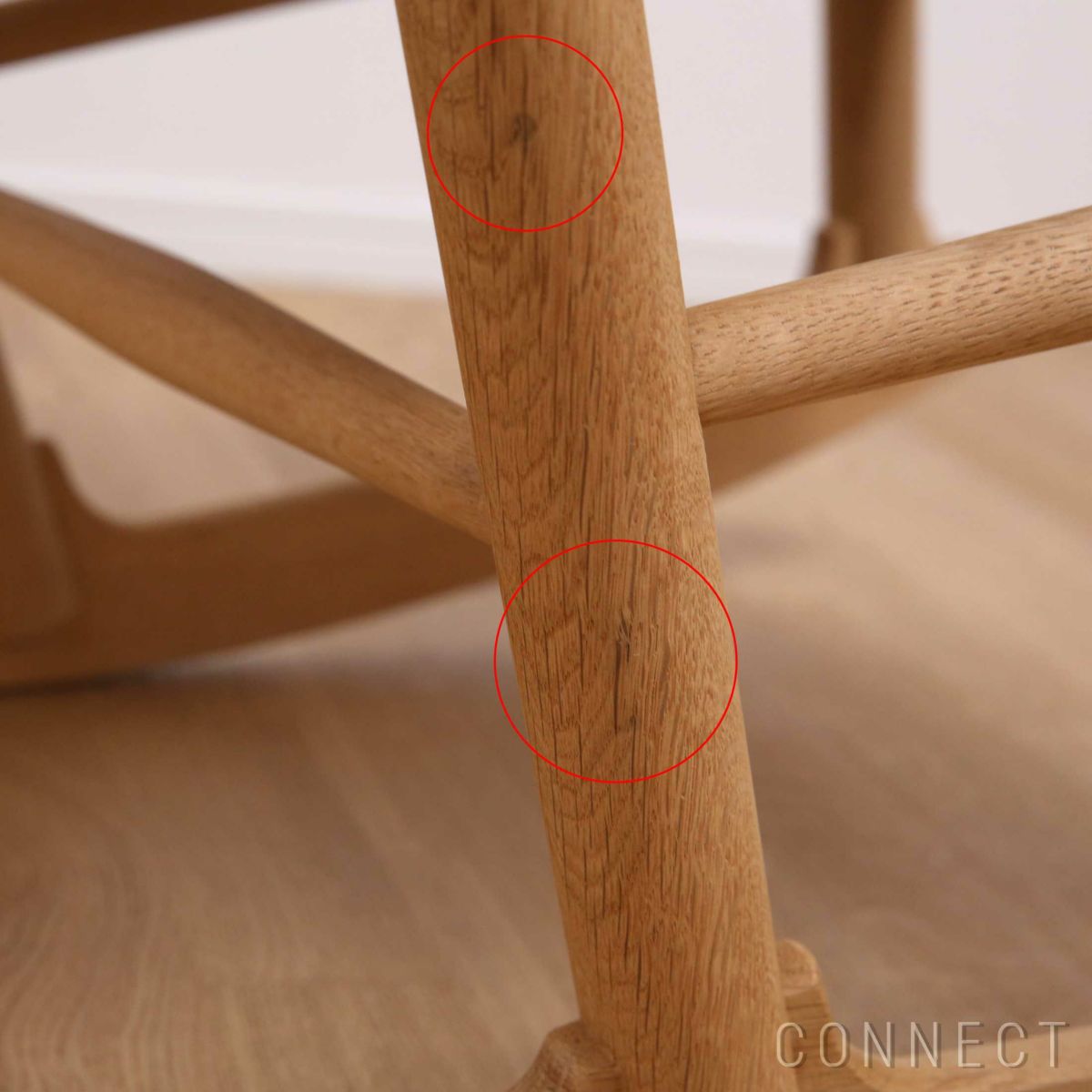 FREDERICIA（フレデリシア） / J16 Rocking Chair（ロッキングチェア） / Model 16000 / オーク材・ソープ仕上げ / クッション付き