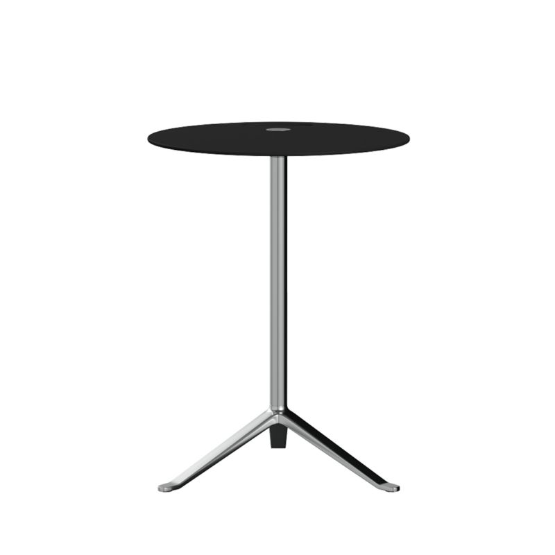 FRITZ HANSEN（フリッツ・ハンセン） / Little Friend（リトルフレンド） / KS12（丸天板・高さ固定式） / ブラック / ベース（ポリッシュ仕上げ） / サイドテーブル