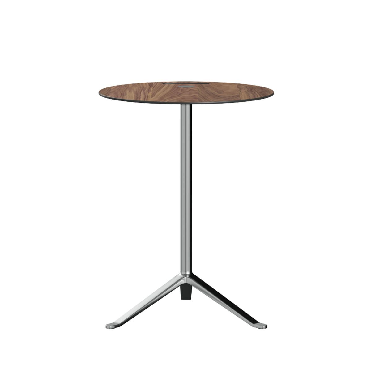 FRITZ HANSEN（フリッツ・ハンセン） / Little Friend（リトルフレンド） / KS12（丸天板・高さ固定式） / ウォルナット / ベース（ポリッシュ仕上げ） / サイドテーブル