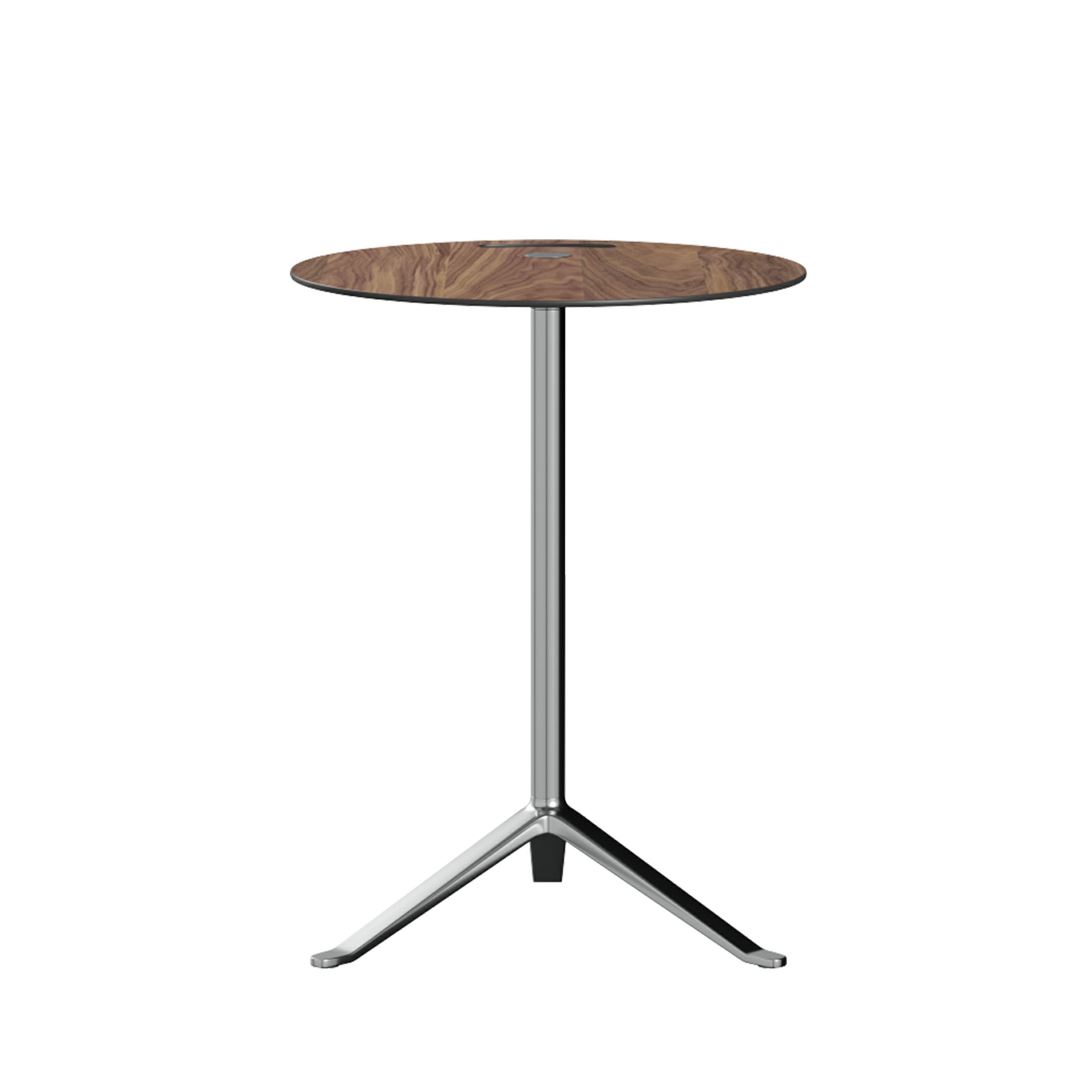 FRITZ HANSEN（フリッツ・ハンセン） / Little Friend（リトルフレンド） / KS12（丸天板・高さ固定式） / ウォルナット / ベース（ポリッシュ仕上げ） / サイドテーブル