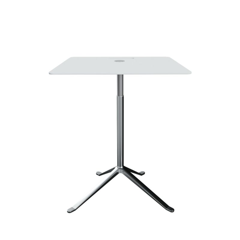 FRITZ HANSEN（フリッツ・ハンセン） / Little Friend（リトルフレンド） / KS13（四角天板・昇降式） / ホワイト / ベース（ポリッシュ仕上げ） / サイドテーブル