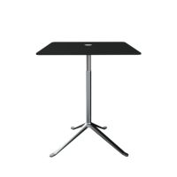 FRITZ HANSEN（フリッツ・ハンセン） / Little Friend（リトルフレンド） / KS13（四角天板・昇降式） / ブラック / ベース（ポリッシュ仕上げ） / サイドテーブル