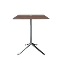 FRITZ HANSEN（フリッツ・ハンセン） / Little Friend（リトルフレンド） / KS13（四角天板・昇降式） / ウォルナット / ベース（ポリッシュ仕上げ） / サイドテーブル