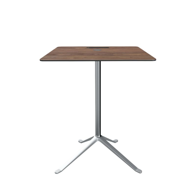 FRITZ HANSEN（フリッツ・ハンセン） / Little Friend（リトルフレンド） / KS14（四角天板・高さ固定式） / ウォルナット / ベース（ポリッシュ仕上げ） / サイドテーブル