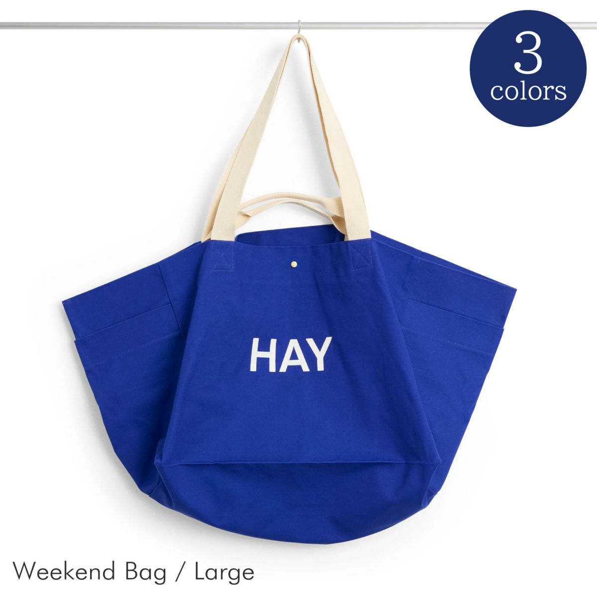 HAY（ヘイ） / WEEKEND BAG（ウィークエンドバッグ） / Lサイズ / 全3色 / トートバッグ