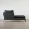 【アウトレット】Vitra（ヴィトラ） / Suita Chaise Lougue small（スイタシェーズロングスモール）バッククッションクラシック / レフト / ソフト / ベーシックダーク脚・パウダーコート仕上げ / ソファ