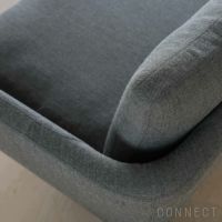 【アウトレット】Vitra（ヴィトラ） / Suita Chaise Lougue small（スイタシェーズロングスモール）バッククッションクラシック / レフト / ソフト / ベーシックダーク脚・パウダーコート仕上げ / ソファ