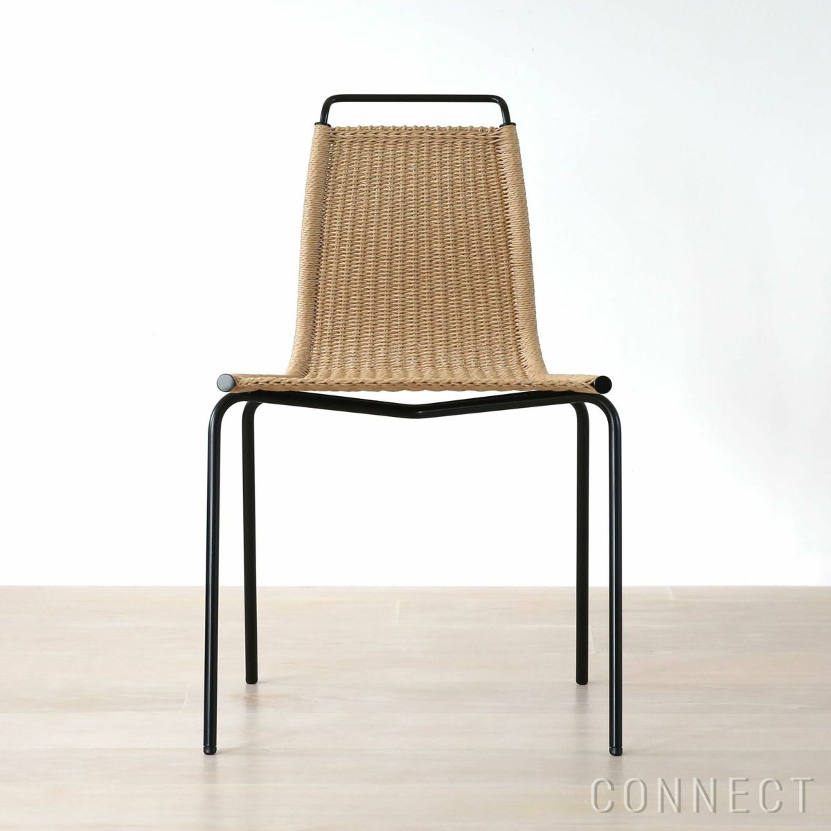 【2脚SET15％OFFキャンペーン・pt10倍】CONNECTおすすめセット3 / PK1（オーク材・オイル仕上げ・ブラックパウダー塗装スチール脚）2脚セット / CARL HANSEN & SON（カール・ハンセン＆サン）