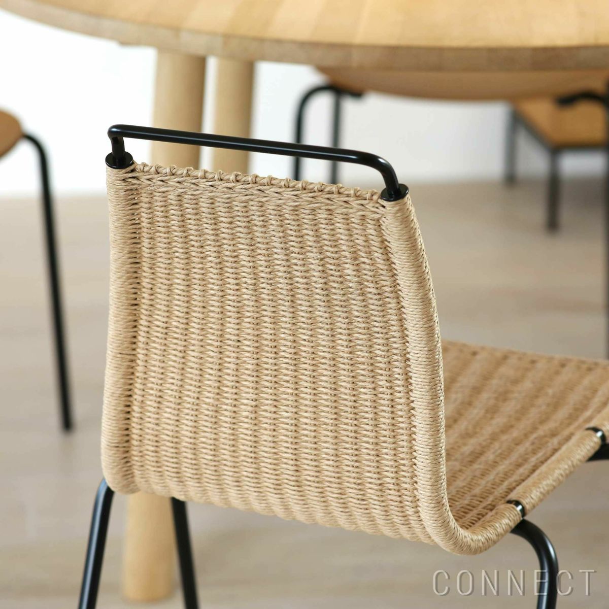 【2脚SET15％OFFキャンペーン・pt10倍】CONNECTおすすめセット3 / PK1（オーク材・オイル仕上げ・ブラックパウダー塗装スチール脚）2脚セット / CARL HANSEN & SON（カール・ハンセン＆サン）