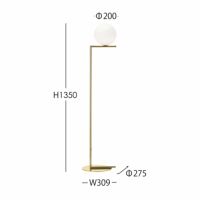 FLOS（フロス） / IC F1 10 ANNIVERSARY（アイシー 10 アニバーサリー） / フロアランプ