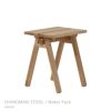 石巻工房 / ISHINOMAKI STOOL（石巻スツール） / Maker Pack / 全4色