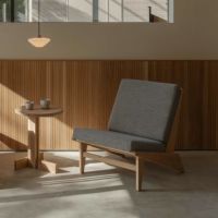 石巻工房 / 105° LOUNGE CHAIR（105°ラウンジチェア） / Maker Pack / ナチュラル / Hallingdal 65