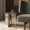 Audo Copenhagen（オドー・コペンハーゲン） / ANDROGYNE SIDE TABLE（アンドロジーン サイドテーブル）Φ40 / Brushed Steel