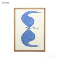 山口一郎 / Giclee（ジクレー印刷）「青い鳥」 / Mサイズ / アートポスター