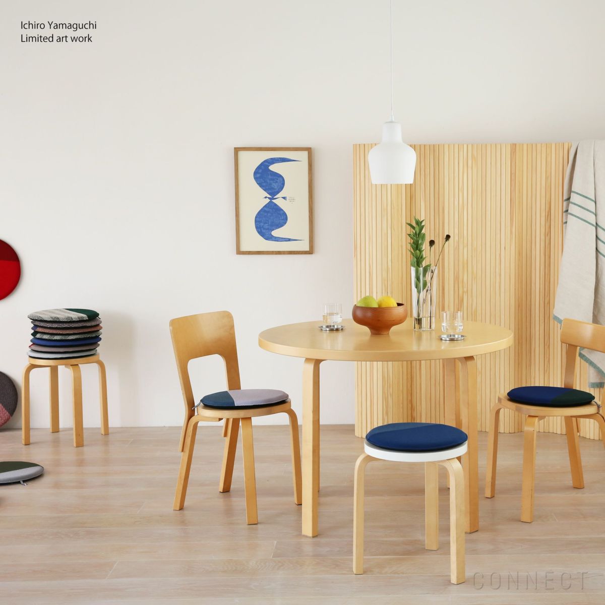 山口一郎 / Giclee（ジクレー印刷）「青い鳥」 / Mサイズ / アートポスター