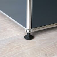 USMハラー（ユーエスエムハラー） / TV Board（テレビボード） / W3023×D523×H390mm / ドロップダウンドア×2 ガラスドア×2（ディバイダーシェルフ×2） / アントラサイト