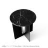 Audo Copenhagen（オドー・コペンハーゲン） / ANDROGYNE SIDE TABLE（アンドロジーン サイドテーブル）Φ40 / Ivory