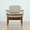 HOUSE OF FINN JUHL（ハウス・オブ・フィンユール） / 53 CHAIR W/ CUSHION / チーク材・オイル仕上げ / Moss 0020（モス） / ラウンジチェア