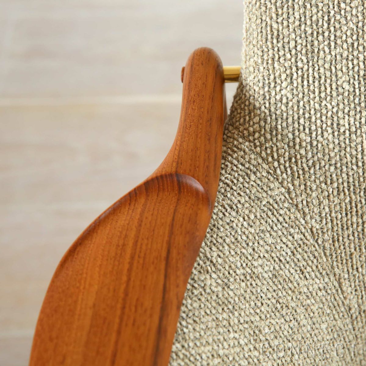 HOUSE OF FINN JUHL（ハウス・オブ・フィンユール） / 53 CHAIR W/ CUSHION / チーク材・オイル仕上げ / Moss 0020（モス） / ラウンジチェア