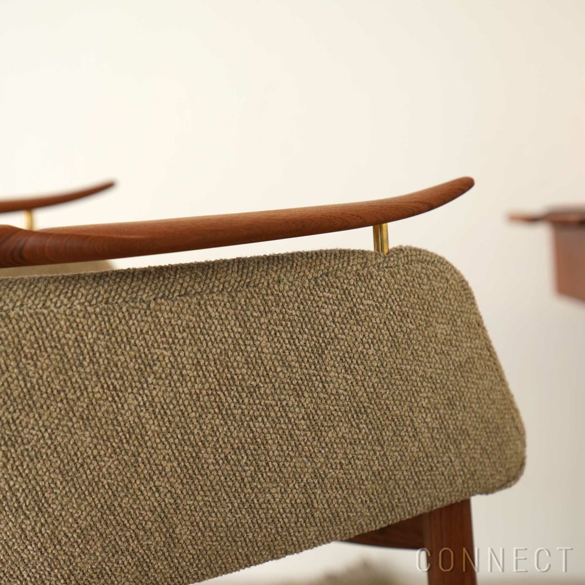 HOUSE OF FINN JUHL（ハウス・オブ・フィンユール） / 53 CHAIR W/ CUSHION / チーク材・オイル仕上げ / Moss 0020（モス） / ラウンジチェア