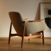 HOUSE OF FINN JUHL（ハウス・オブ・フィンユール） / 53 CHAIR W/ CUSHION / チーク材・オイル仕上げ / Moss 0020（モス） / ラウンジチェア