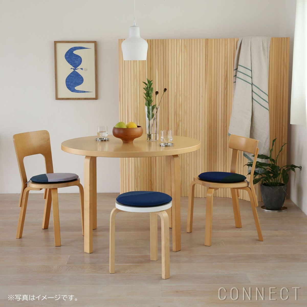 MELLEM（メレム） / Kvadrat（クヴァドラ） / 丸型シートクッション / Tonus（トナス） × Tonus Meadow（トナス ミドウ） / クッション