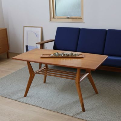 ハンス J ウェグナー　GE290-3 GETAMA社　オーク製　ビンテージ Hans J.Wegner GE2903+Ottoman set Oak GETAMA / ハンス