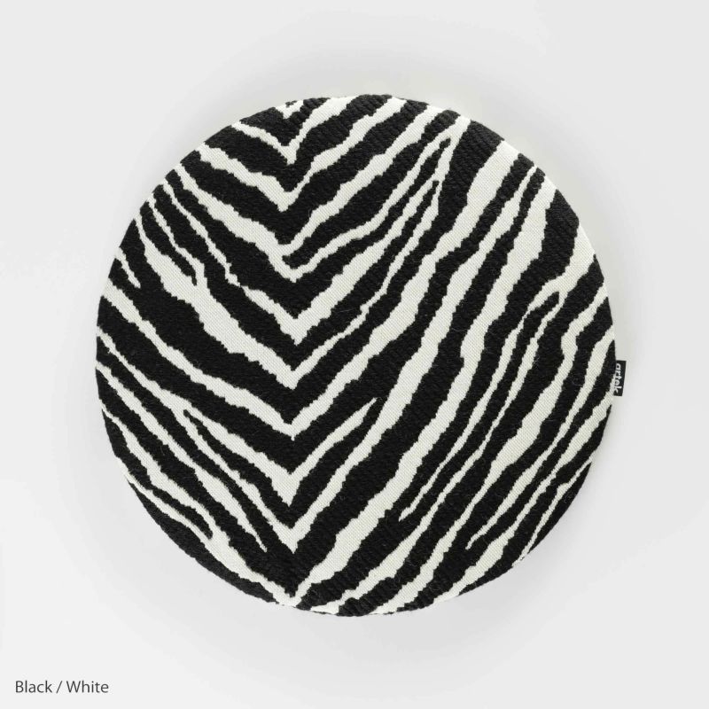 【アウトレット】Artek（アルテック） / ZEBRA SEAT CUSHION（ゼブラ シートクッション） / ブラック・ホワイト / チェアパッド