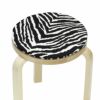 【アウトレット】Artek（アルテック） / ZEBRA SEAT CUSHION（ゼブラ シートクッション） / ブラック・ホワイト / チェアパッド