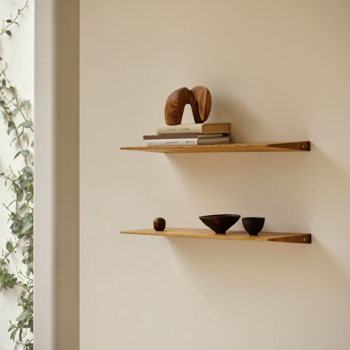 CARL HANSEN & SON （カール・ハンセン＆サン） / FB001S Tsugi シェルフ（ツギシェルフ）ショート W60cm / チーク材・オーク材・オイル仕上げ / シェルフ