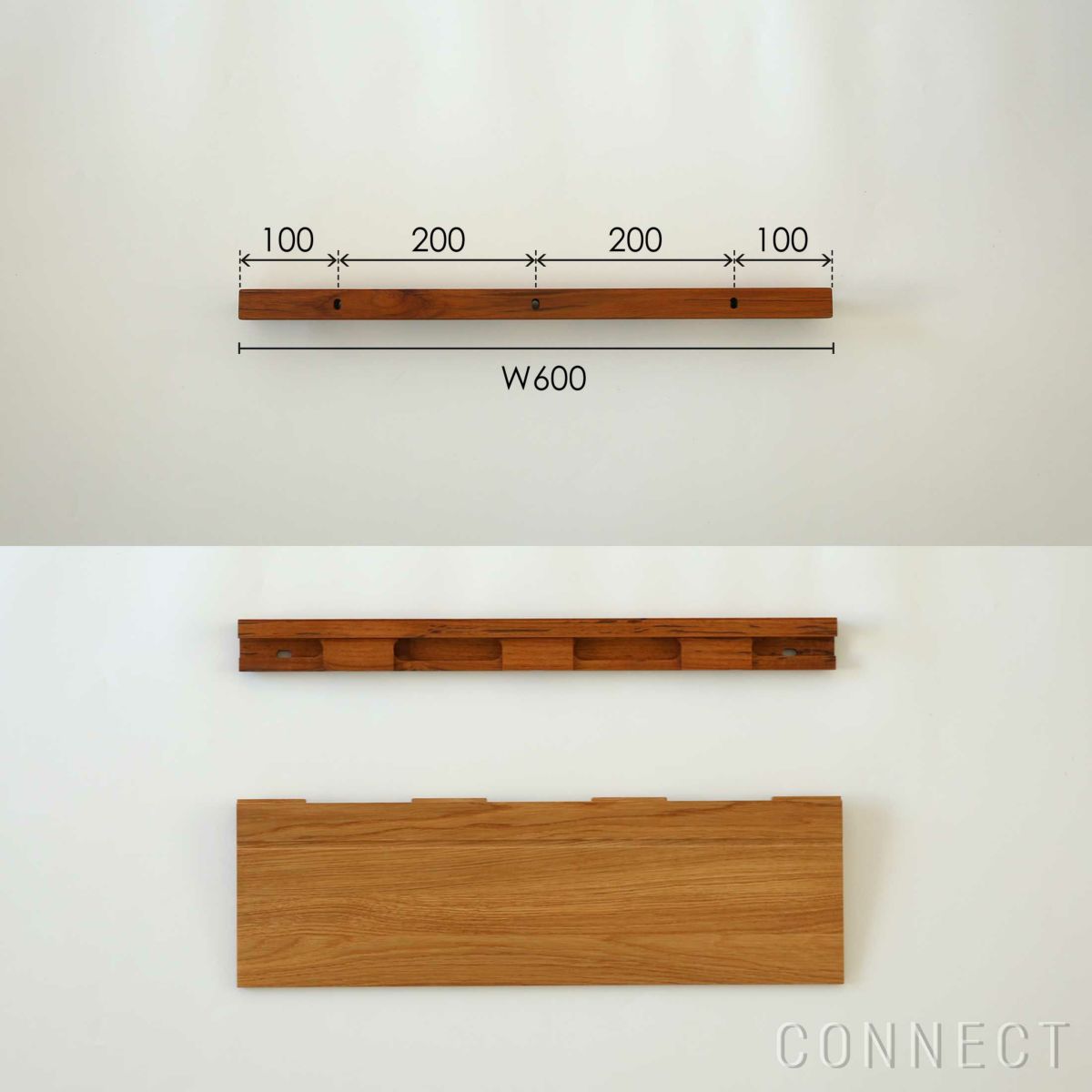 CARL HANSEN & SON （カール・ハンセン＆サン） / FB001S Tsugi シェルフ（ツギシェルフ）ショート W60cm / チーク材・オーク材・オイル仕上げ / シェルフ