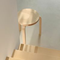 Artek（アルテック） ＋ Marimekko（マリメッコ） / STOOL 60 Seireeni（スツール60 セイレーニ） / バーチ材 / ナチュラルラッカー 《90周年 Anniversary editions》