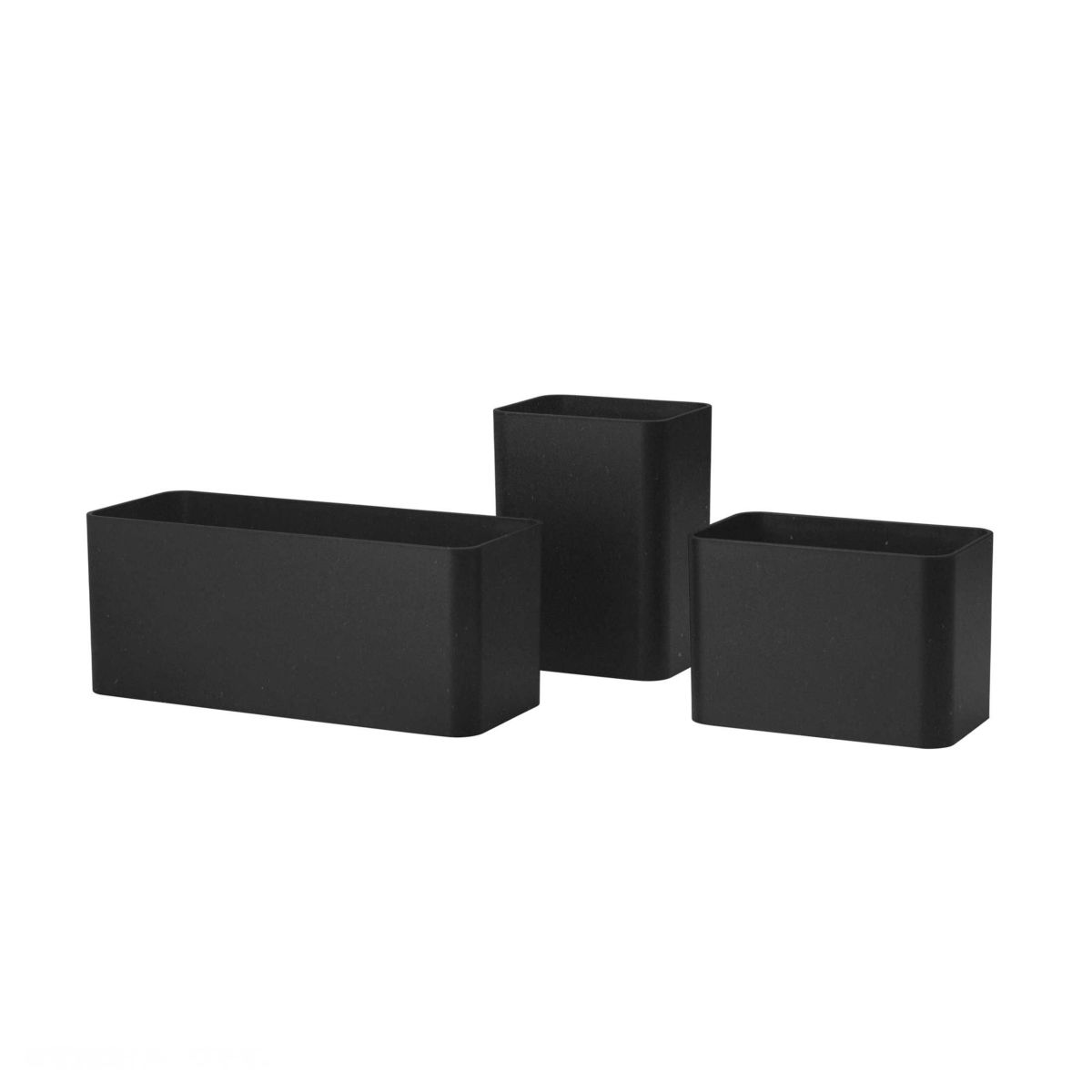 String Furniture（ストリング ファニチャー） / String System（ストリング システム） / オーガナイザー（ブラック） / 3個セット / アクセサリーパーツ